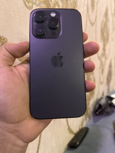 Apple iPhone: IPhone 14 Pro, 256 GB, Deep Purple, Face ID