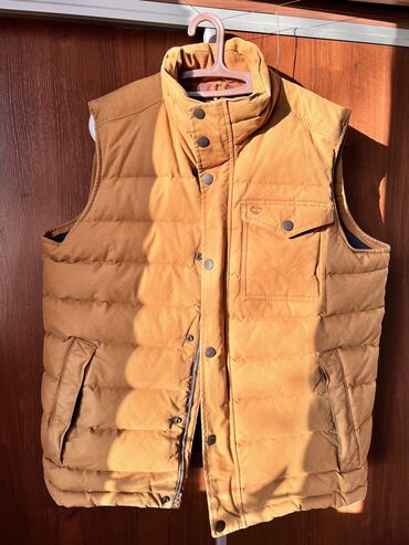 меховые жилеты: Куртка XL (EU 42), цвет - Оранжевый