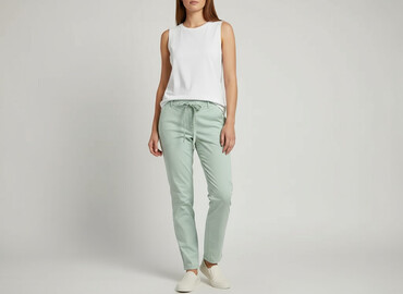 Women's Pants: Promod, Spodnie materiałowe damskie, rozmiar M