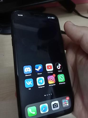 apple xr ağ: IPhone Xr, 64 GB, Qara, Simsiz şarj, Face ID — 7