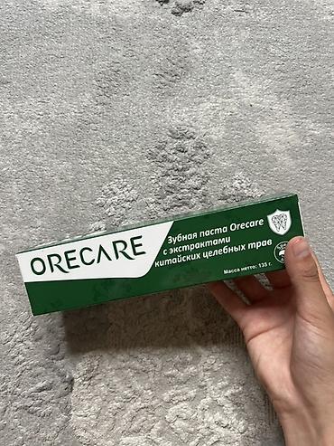 хим кг: ORECARE — зубная паста с экстрактами китайских целебных трав - — 1