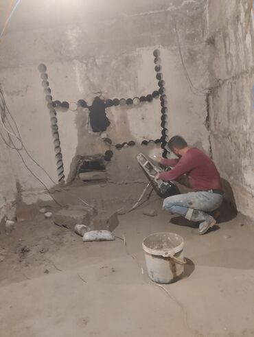 Tikinti işləri: Beton kəsmə ve desme xidməti. Beton kəsmə və desme isderi görürük — 13