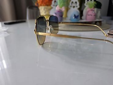 Naočare: Cartier sunčane naočare – aviator/kvadratni hibrid - Okvir: metal — 3