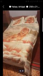 Ev üçün digər mallar: Komplekt Yataq örtüyü. ( Pokrıval və 2 ədəd yastıq üzü ). Təzə -da lalafo.az — 1 Ev üçün digər mallar: Komplekt Yataq örtüyü. ( Pokrıval və 2 ədəd yastıq üzü ). Təzə — 1