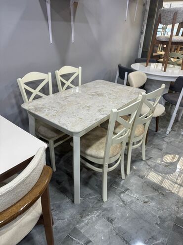 Masa və oturacaq dəstləri: Balkon üçün, Yeni, Açılmayan, Yumru masa, 2 stul — 3