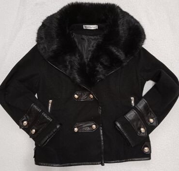 trapstar jakne srbija: S (EU 36), With lining, Faux fur, color - Black