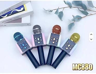 televizori 32: **MC880 karaoke Bluetooth mikrofon sa ugrađenim zvučnikom** — 3