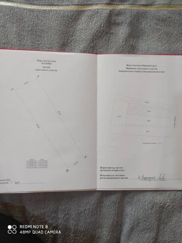 кочкор ата участок: Барачный, 48 м², 3 комнаты, Риэлтор, ПСО (под самоотделку)
