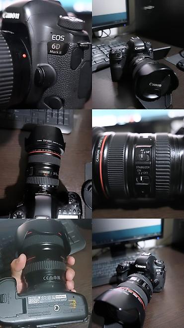 Canon EOS 6D Mark II + универсальный зум-объектив Canon EF 24–105mm