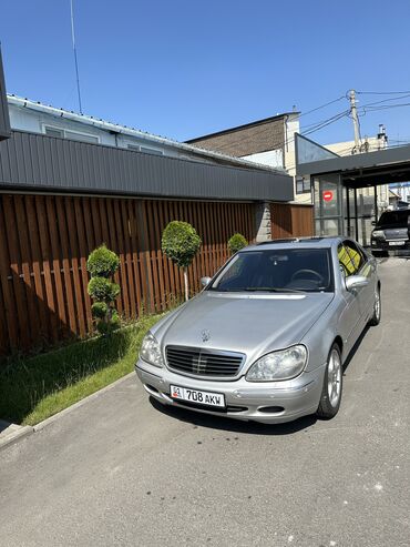 shiny bu r16: Mercedes-Benz S-Class: 2001 г., 4 л, Автомат, Дизель, Седан