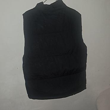 Утепленные жилеты: Жилетка,унисекс.Черная,размер стандарт — 3