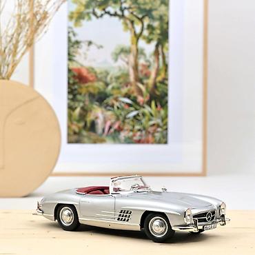 gitare cene: 🏎️ Mercedes-Benz 300 SL Roadster 1957 – Silver – Norev 1:18 Norev — 1