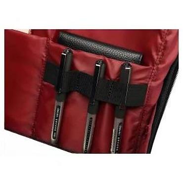 Futrole i torbe za laptopove: Ruksak za laptop sa ojačanom prednjom pločom - Moderan crni dizajn sa — 18