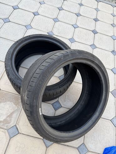 Шины: Шины 255 / 35 / R 19, Лето, Б/у, Пара, Легковые, Италия, Michelin