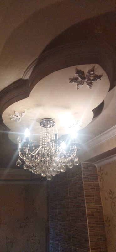 ikinci el taxtalar: Çılçıraq, 8 lampa, Metal