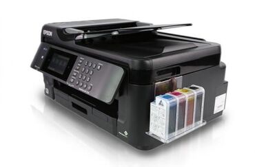 Принтеры: Продаю цветной принтер Эпсон wf-7710 в отличном состоянии