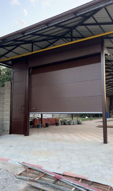 Секционные ворота: ВОРОТА | ДАРБАЗА Все виды автоматических ворот! Секционные ворота — 15