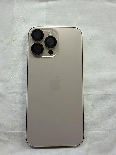 Apple iPhone: IPhone 16 Pro Max, 256 GB, Matte Gold, Face ID — 5