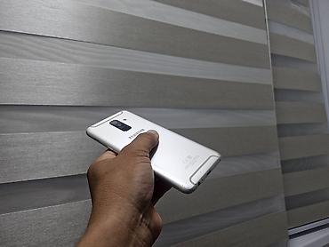 samsung galaxy a9: Samsung Galaxy A6 Plus, Б/у, 32 ГБ, цвет - Серебристый, 2 SIM — 2