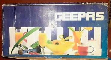 Blenderlər: Geepas GHM-803G blender – Güc: 500 W (220–240 V, 50/60 Hz) – Şüşə — 9