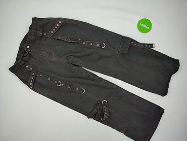 gotycki: Spodnie materiałowe damskie, rozmiar 2XL — 2