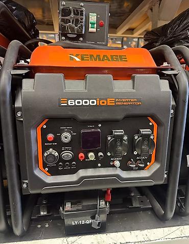 Генераторы: Генератор 7.5 Квт Инверторный KEMAGE Распродажа Оригинал 100% — 3