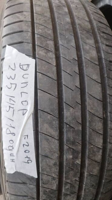 Шины: Шины 235 / 45 / R 18, Лето, Б/у, 1 шт, Легковые, Япония, Dunlop
