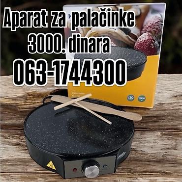 singstar mikrofone: Aparat za palačinke – električna ploča za pripremu tankih palačinki i — 1