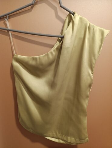 Bluze: PS Fashion, XS (EU 34), Poliester, Jednobojni, bоја - Zelena — 5