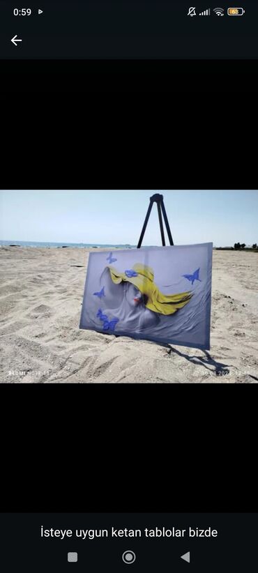 Şəkillər, tablolar: Kətan üzərində dekorativ tablolar - İstəyə uyğun fərdi dizaynlar — 14