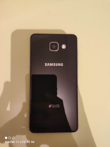 Samsung Galaxy A5 2016, 16 GB, rəng - Qara, Sensor, Barmaq izi, İki sim kartlı