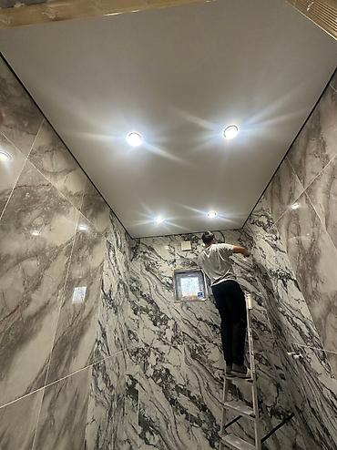 Натяжной потолок: Натяжной потолок Глянцевое, Матовое, 3D потолки Гарантия, Бесплатная консультация, Бесплатный замер — 6