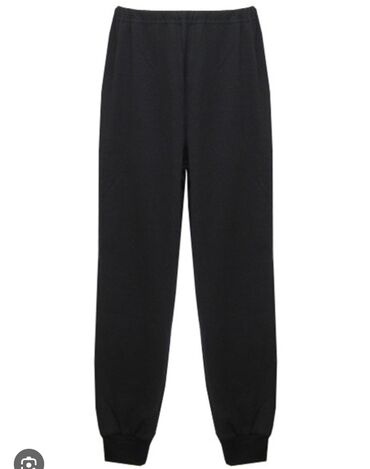 мужские классические брюки: Базовые мужские/унисекс джоггеры черного цвета. Характеристики: -