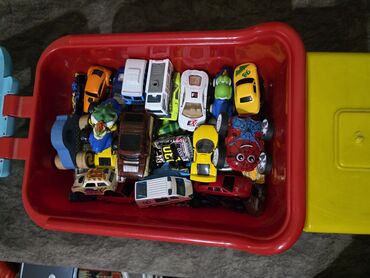 Oyuncaqlar: Uşaq oyuncaqları dəsti – iri plastik dump truck və müxtəlif — 7