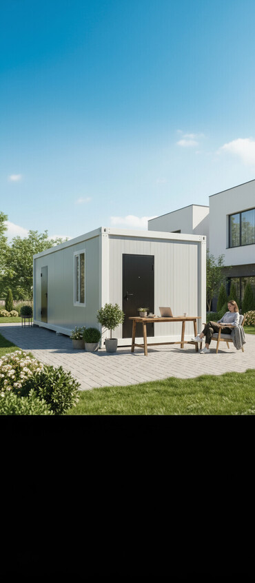 Торговые контейнеры: Блок‑контейнер/модульное помещение из сэндвич‑панелей — 1