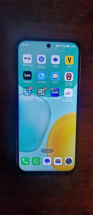 azercell sim: Honor 256 GB, rəng - Qara, Barmaq izi — 3