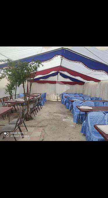 vintilyator satışı: 120 nəfərlik mərasim çadırı və avadanlıqları - Daşınan, karkaslı — 3