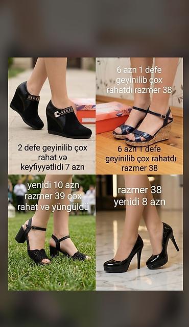 Basanoşka və səndəllər: Qadın ayaqqabı və çanta seçimi Ayaqqabılar: - Qara süet gizli — 1