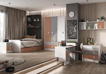 bed: Книжная полка, Новый, ЛДСП, Подвесная, Бесплатная доставка — 4