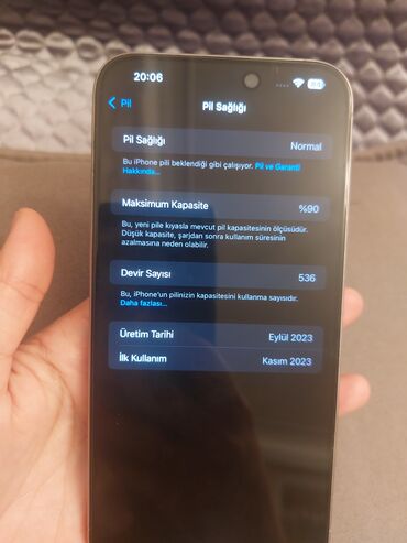 iphone 8 plus irsad: IPhone 15 Pro Max, 256 GB, Natural Titanium, Barmaq izi, Face ID