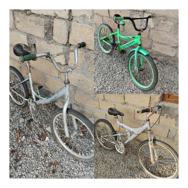 3 tekerli velosiped usaq ucun: İşlənmiş İki təkərli Uşaq velosipedi 24", Ünvandan götürmə