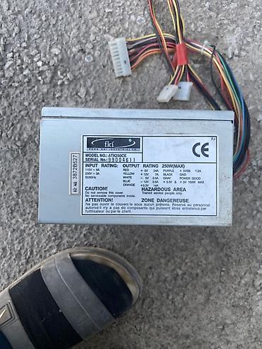 Блоки питания: Блок питания для ПК FKI ATX250CE Характеристики: - Форм-фактор: ATX - — 2