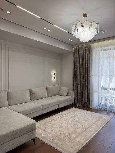 элеганс аманат: 2 комнаты, 72 м², Старый аэропорт Элитка, 10 этаж, Евроремонт — 6