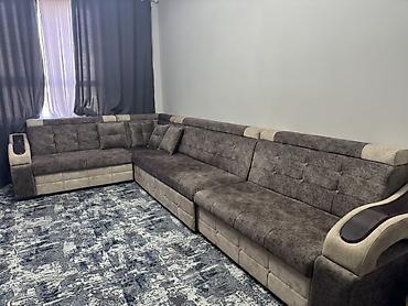 sofa: Угловой диван, C подушками — 1