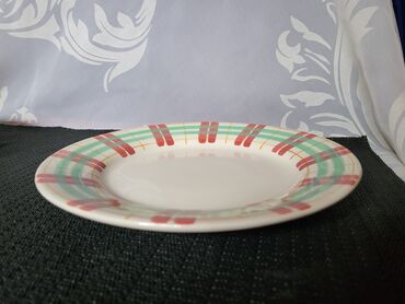 Kuhinjski setovi: Tanjiri rucno oslikani blue elephant 80te. Tanjiri,plitki rucno — 7