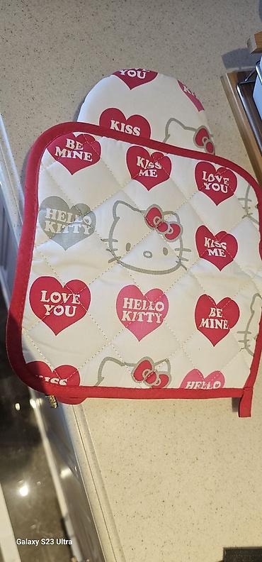 hello kitty oyuncaq: Məhsul: Hello Kitty temalı mətbəx dəsti Təsvir: - Dəst tərkibi — 3