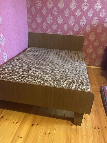 madeyra matras: Taxta çarpayı – iki nəfərlik-200x140sm - Material: MDP/laminat örtüklü — 2