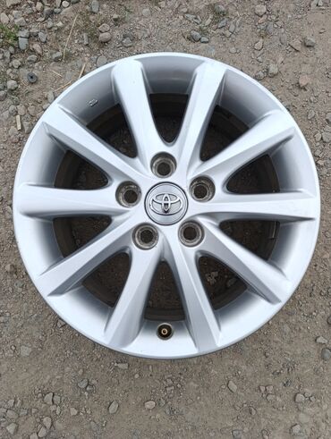 Диски: Литые Диски R 16 Toyota, Комплект, отверстий - 5, Б/у