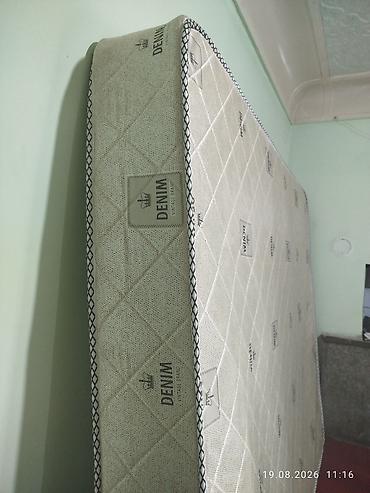 ecotex одеяло: Матрас пружинный DENIM Vintage Brand - Размер: двуспальный (визуально — 2