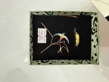 Bijuteriya dəstləri: Zərif bəzək dəstləri – kolyeler və kulonlar - Qutuda təqdim olunan — 12